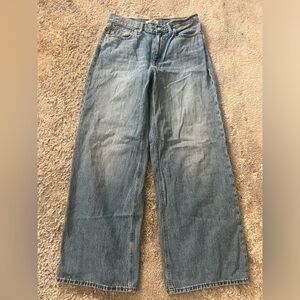 Superwide-Leg Jeans in Varian Wash
